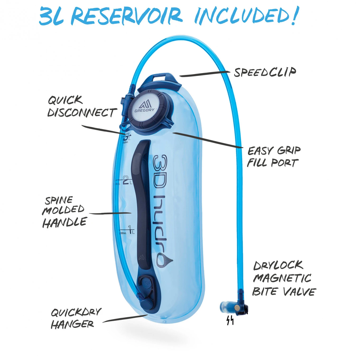 Gregory Salvo 16 H2O - Wanderrucksack 4 Gregory Salvo 16 H2O - Wanderrucksack – Bild 2