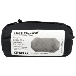 Klymit Luxe Pillow - Kissen 13 Klymit Luxe Pillow - Kissen -Campingserien Geschäft klymit luxe pillow kissen detail 6