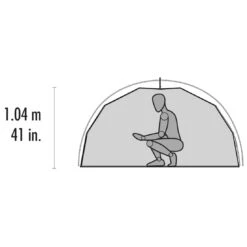 MSR Elixir 3 - 3-Personen Zelt -Campingserien Geschäft msr elixir 3 3 personen zelt bf detail 7