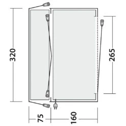 Outwell Lakecrest - Bus-Vorzelt -Campingserien Geschäft outwell lakecrest bus vorzelt detail 7