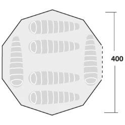 Robens Klondike - Gruppenzelt -Campingserien Geschäft robens klondike gruppenzelt detail 3