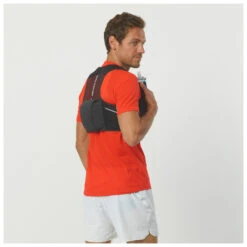 Salomon Sense Pro 2 With Flasks - Trailrunningrucksack -Campingserien Geschäft salomon sense pro 2 with flasks trailrunningrucksack detail 4