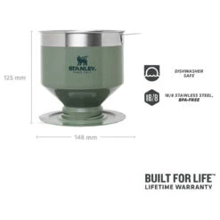 Stanley Classic Perfect-Brew Pour Over - Kaffeefilter -Campingserien Geschäft stanley classic perfect brew pour over kaffeefilter detail 4