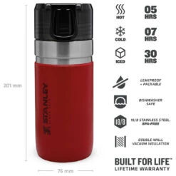 Stanley Go Series Water Bottle - Isolierflasche 12 Stanley Go Series Water Bottle - Isolierflasche -Campingserien Geschäft stanley go series water bottle isolierflasche detail 4
