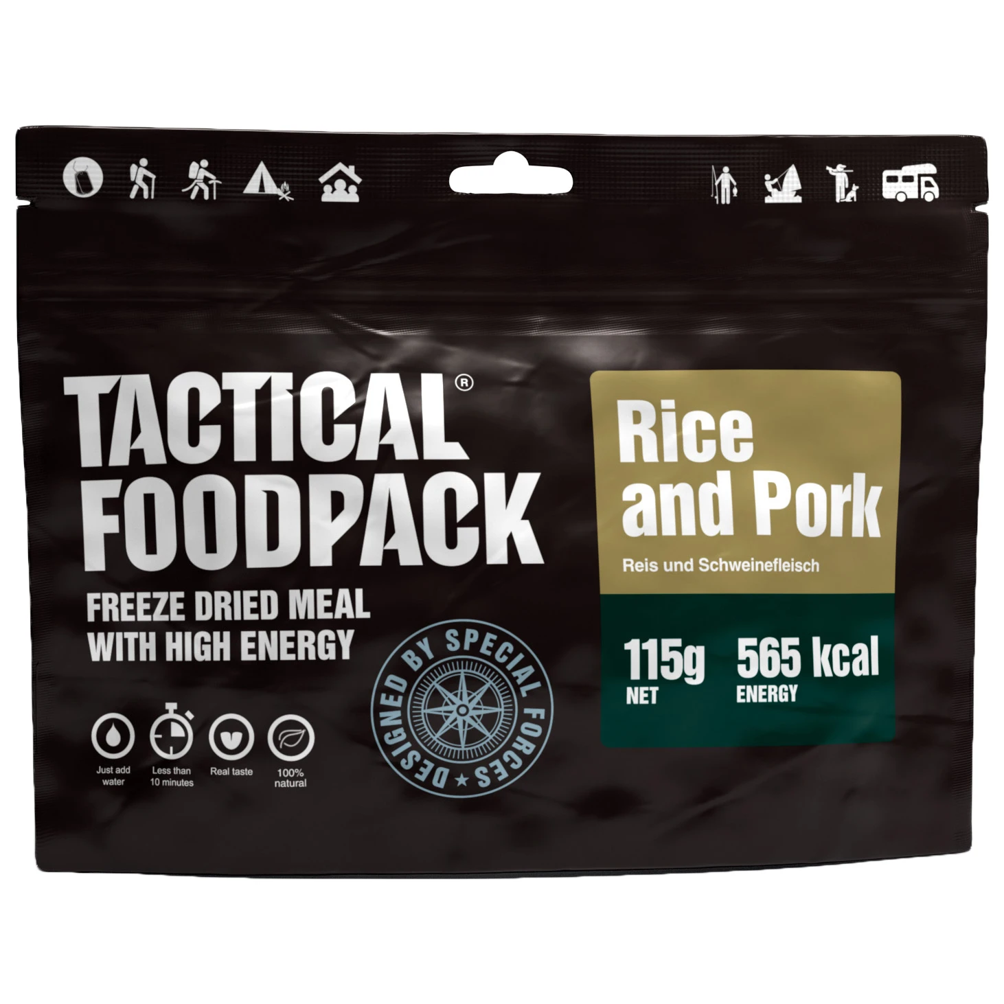 Tactical Foodpack Rice And Pork 3 Tactical Foodpack Rice And Pork