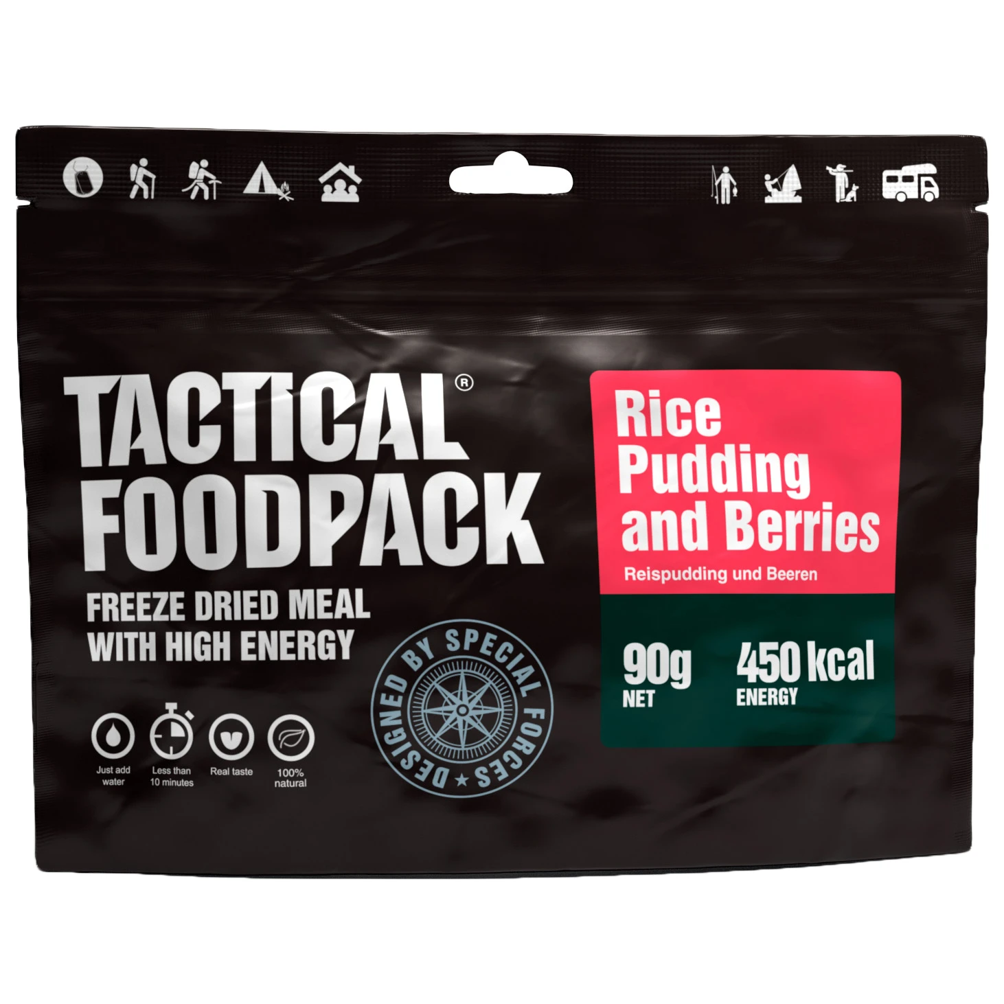 Tactical Foodpack Rice Pudding And Berries 3 Tactical Foodpack Rice Pudding And Berries