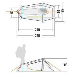 Tatonka Kyrkja - 1-Personen Zelt 12 Tatonka Kyrkja - 1-Personen Zelt -Campingserien Geschäft tatonka kyrkja 1 personen zelt detail 4